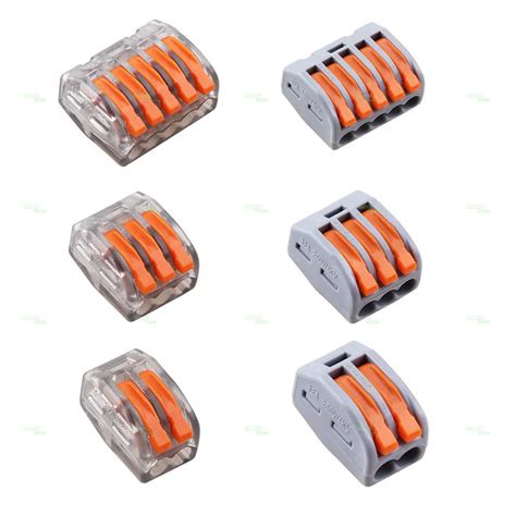 electrical box push in connectors|push together electrical connector.